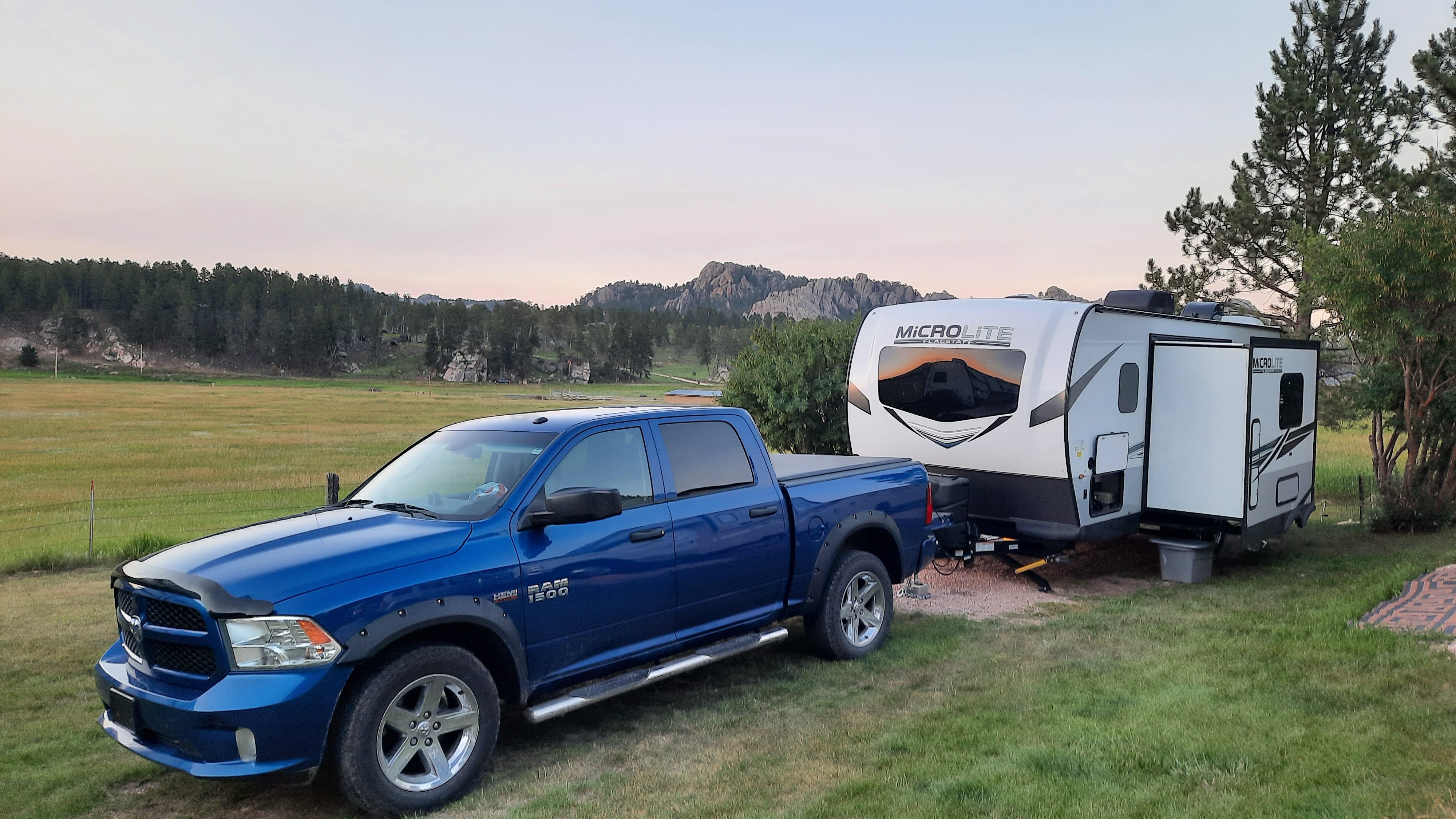 The Rugged Nerd family with Blue and Dorey